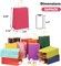 36pcs Paper Gift Bags with Handles, 12 Colors Party Favor Bags, 5.9"x3.1"x8.3" Small Goodie Bags Gift Bags for Birthday Party and Party Supplies